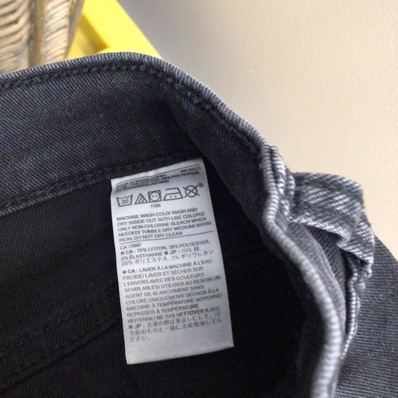 Banana Republic shorts women black button fly 8 roll up 29 - Picture 6 of 9